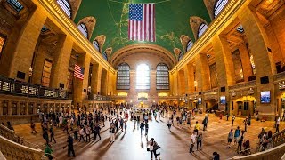 Walking Tour of Grand Central Terminal — New York City 【4K】🇺🇸 [upl. by Dine]