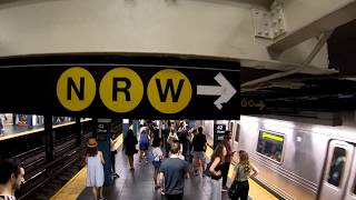 ⁴ᴷ The Busiest NYC Subway Station Times Square–42nd StreetPort Authority Bus Terminal [upl. by Zoller249]