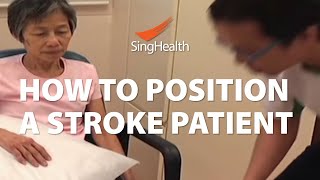 How To Position A Stroke Patient [upl. by Assyla]