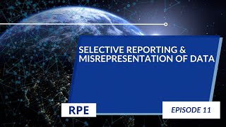 Selective Reporting amp Misrepresentation of Data  Episode 11  Research Ethics [upl. by Rinee]