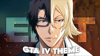 Aizen x Urahara  GTA IV Theme Edit [upl. by Irt]